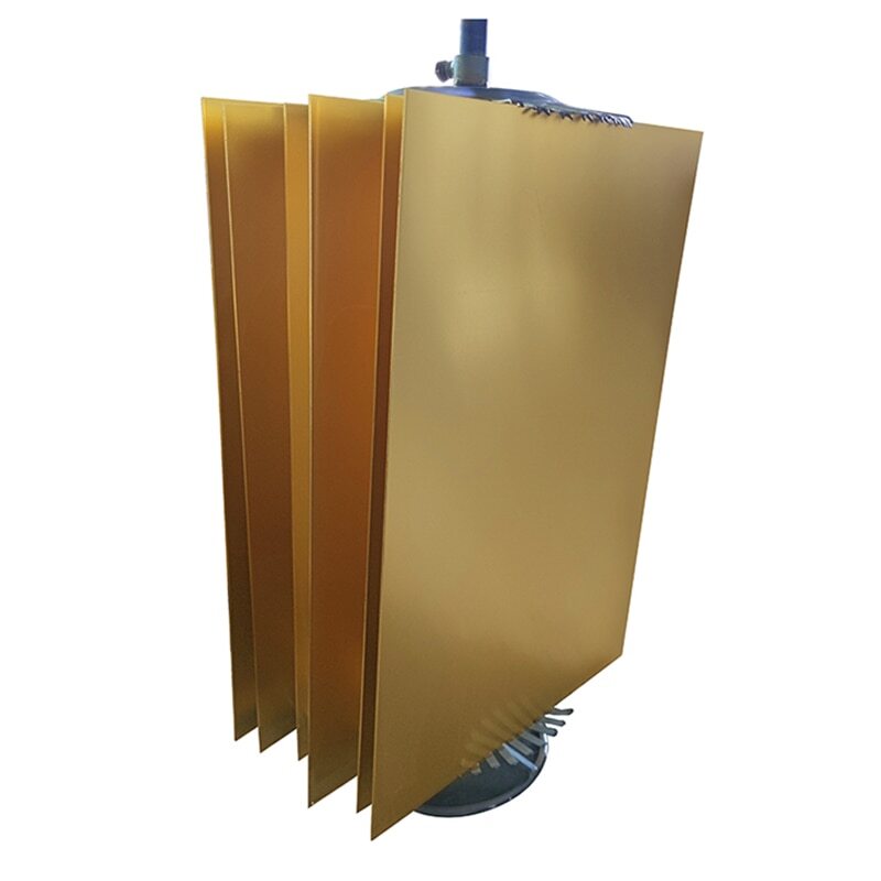 Thick 0.5/0.8/1.0/1.5/2.0mm Gold Anodized Aluminum Alloy Plate 5052 Flat Plate