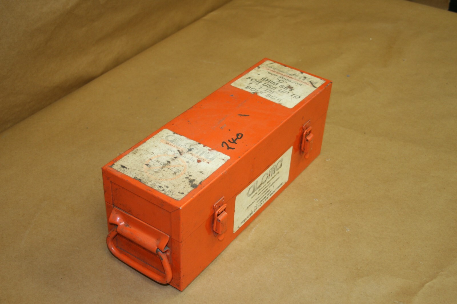 Aloma Shim and Manufacturing “C” Shim Set for up to 1 1/8″ Bolt, .015, .381mm