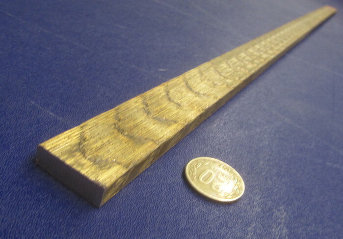 954 Bronze Oversize Flat Bar 1/4″ Thick x 1.0″ Wide x 36.0″ Length