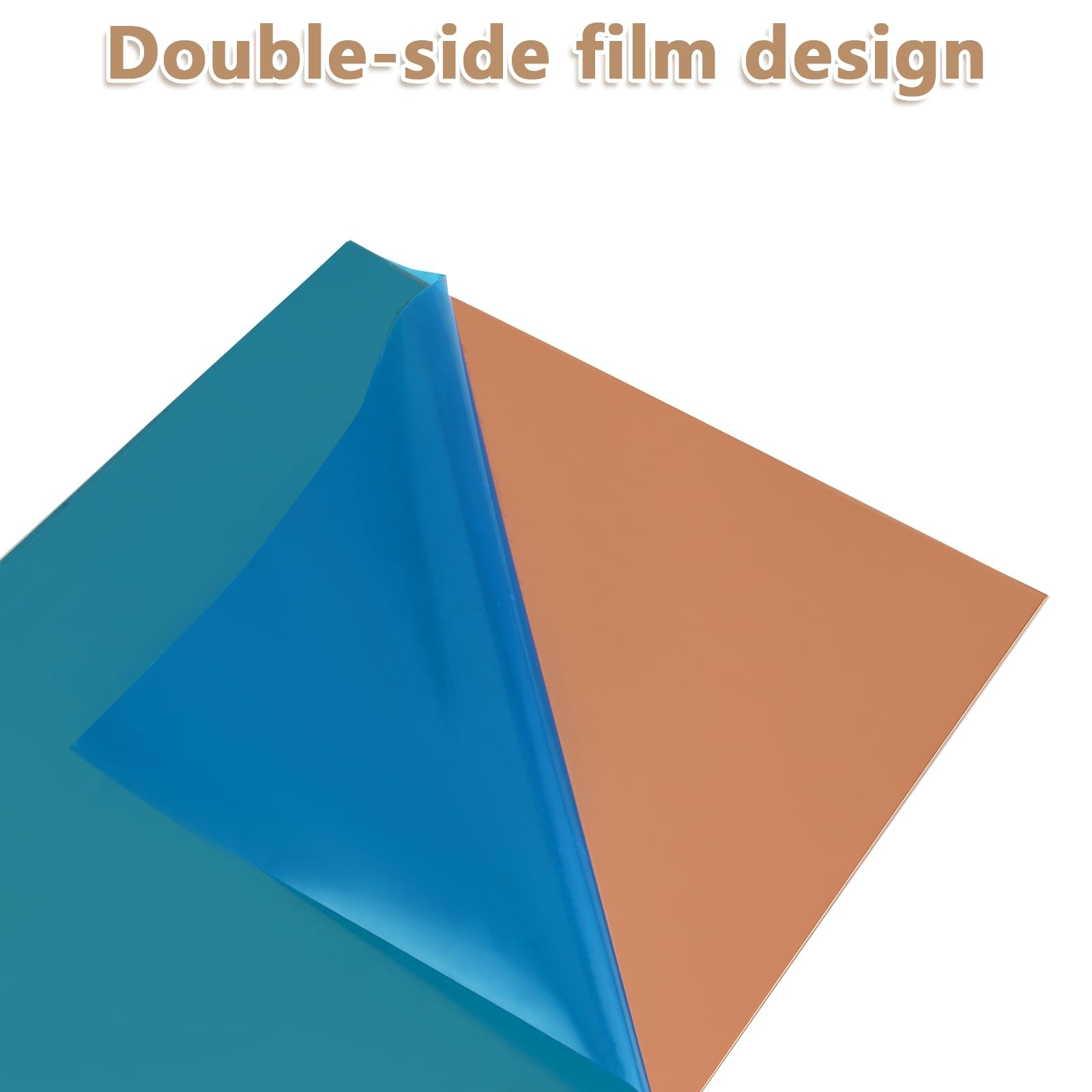 2pcs Pure Copper Sheet 8 X 12 Inch 24 Gauge/0.5mm Metal Copper Plate Film Attach