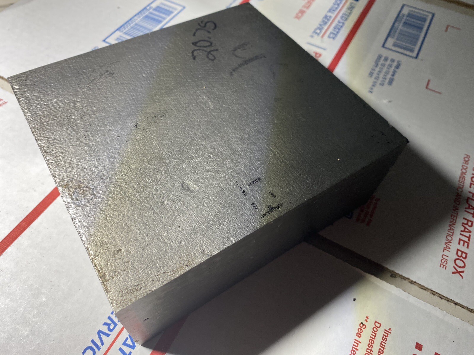 Titanium 6AL-4V Plate 2.4” X 5.625” X 6.250”