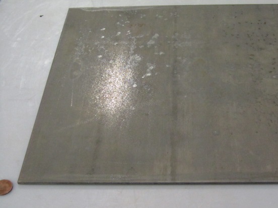 4130 Steel Sheet, .160″ Thick x 12.0″ Wide x 24″ Length, Hot Rolled