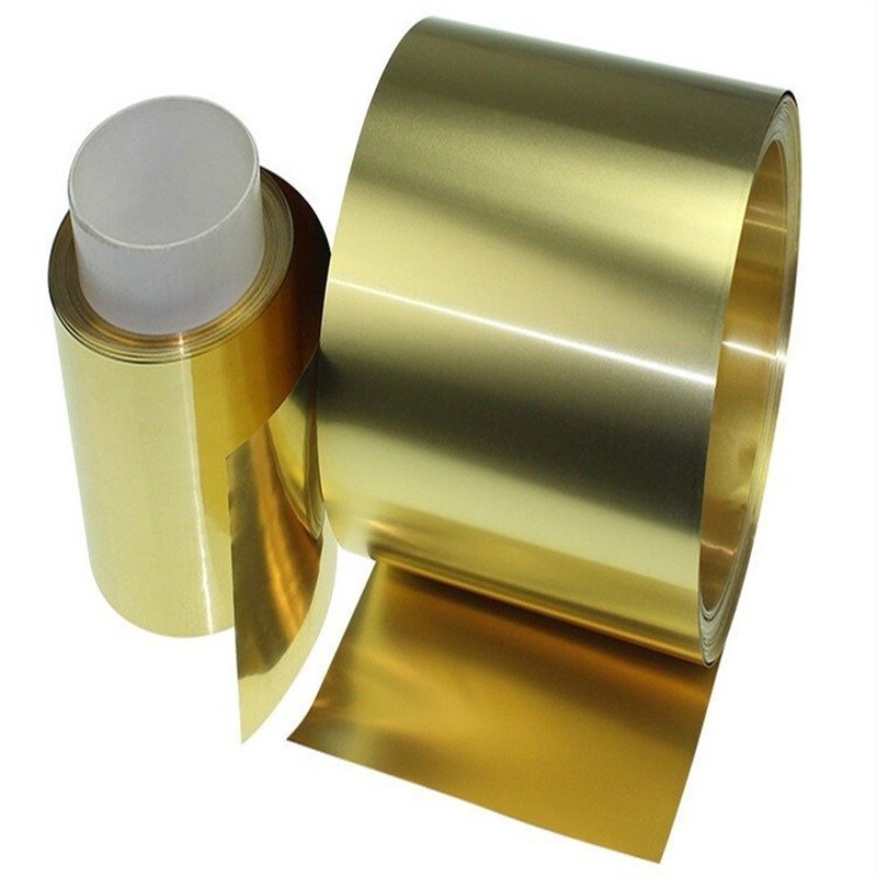 High-quality CuZn33/C2680R brass foil0.02/0.03/0.04/0.05/0.06/0.08mm