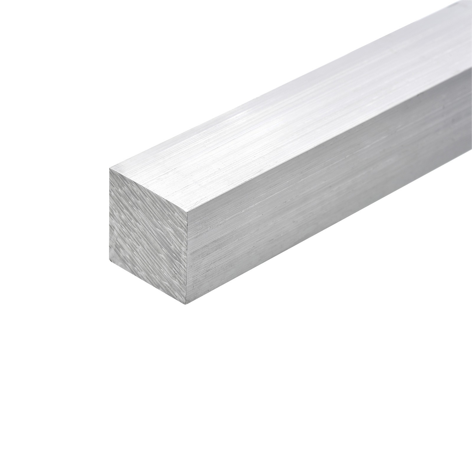 2 Pcs 1/2″ Thickness 1/2″ Width 12″ Length Square Aluminum Flat Bar T6511