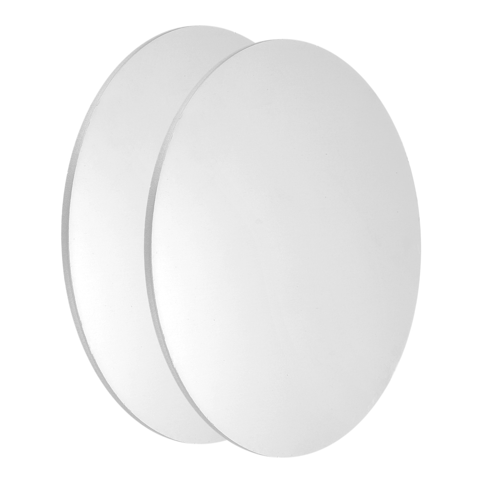 2Pcs Aluminum Disc 6″(150mm) Dia 0.12″(3mm) Thick Round 6061 Aluminum Sheets]
