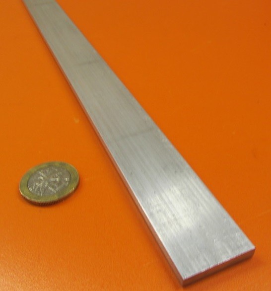 6061 T651 Aluminum Bar, 3/16″ (.187″) Thick x 1.0″ Wide x 60″ Length, 2 units