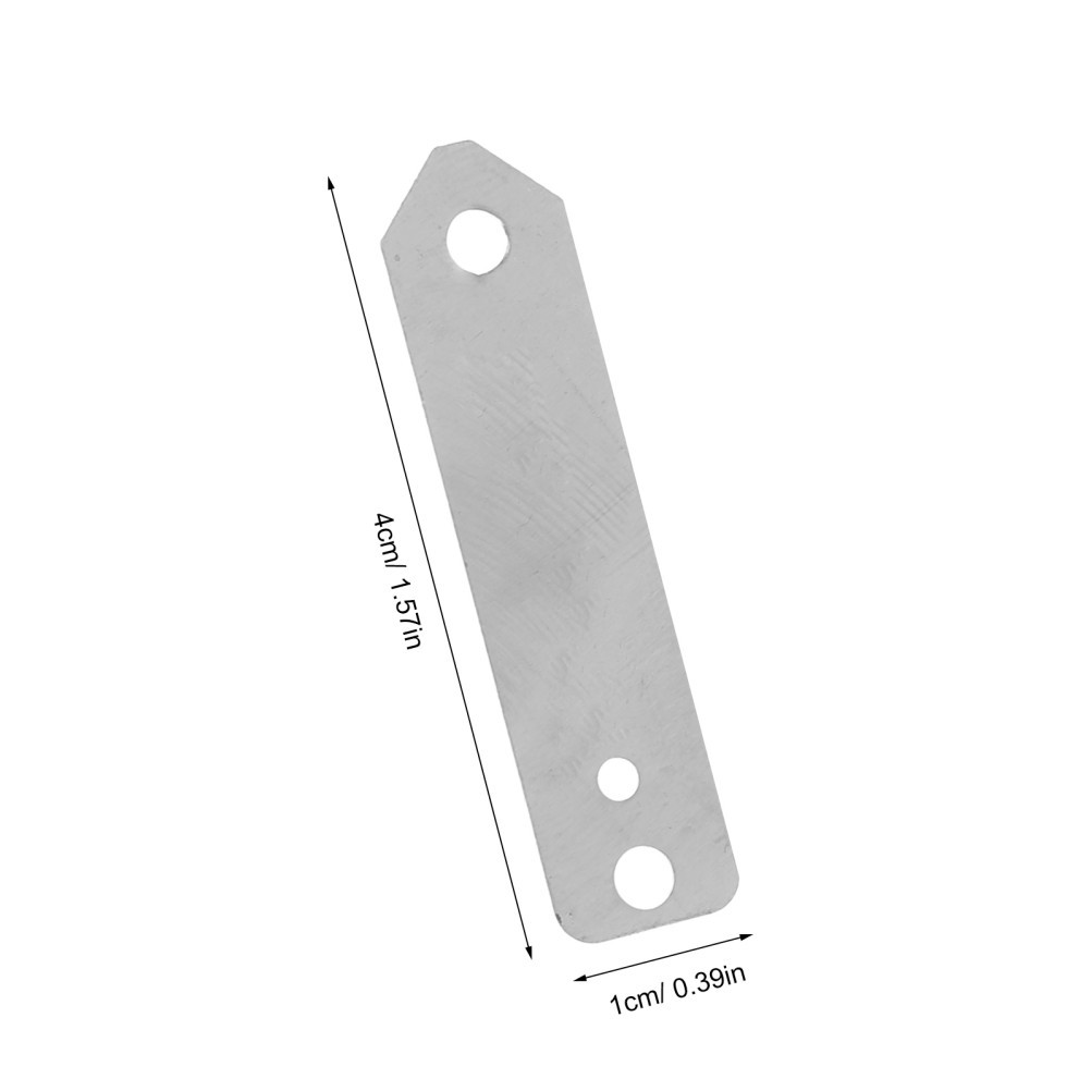 20Pcs Zinc Anode Sheets for Fruit Battery DIY Silver Zinc Electroplating Plates