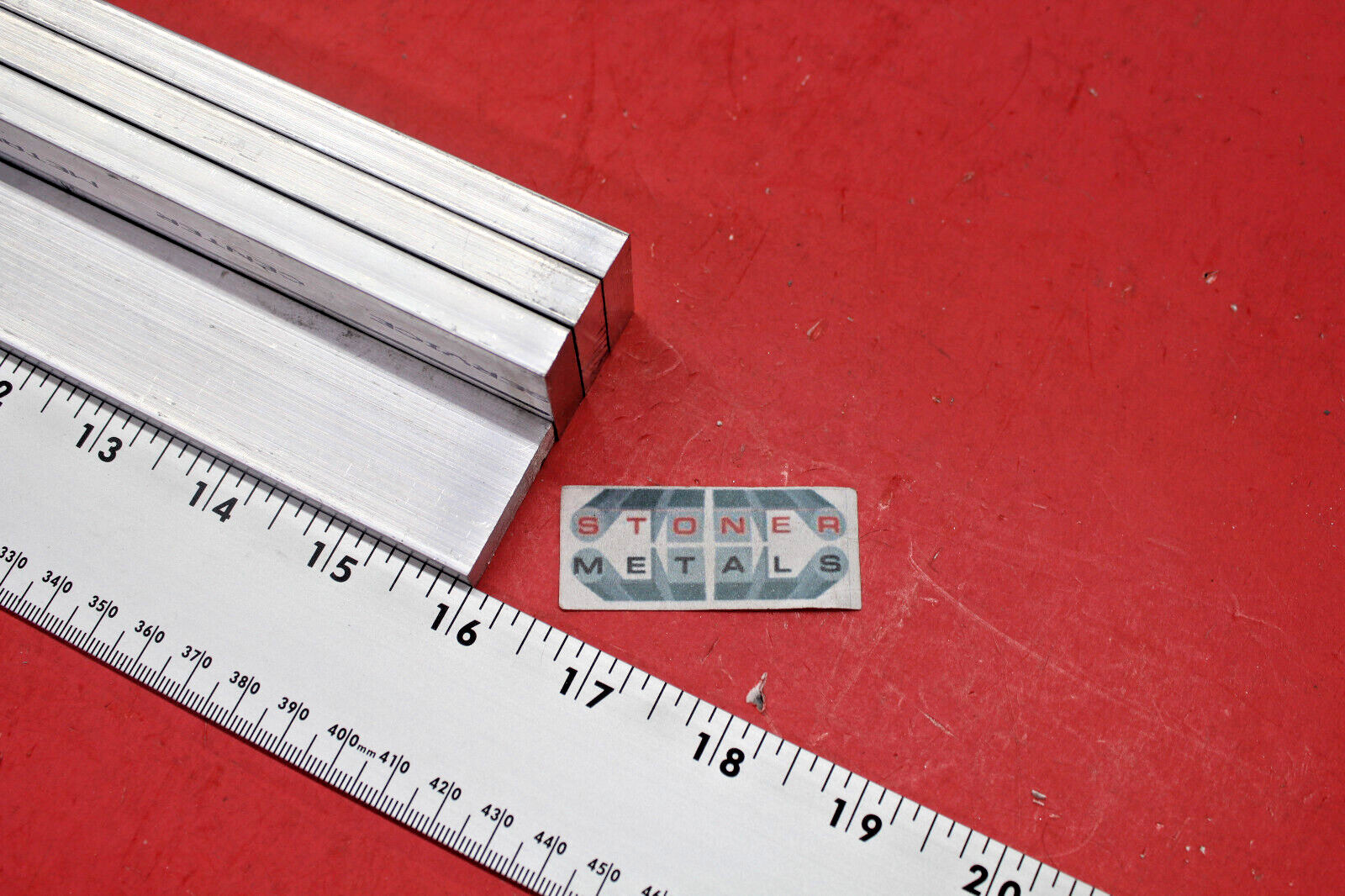 4 Pieces 3/8″ X 1-1/4″ ALUMINUM 6061 FLAT BAR 16″ long T6511 Extruded Mill Stock