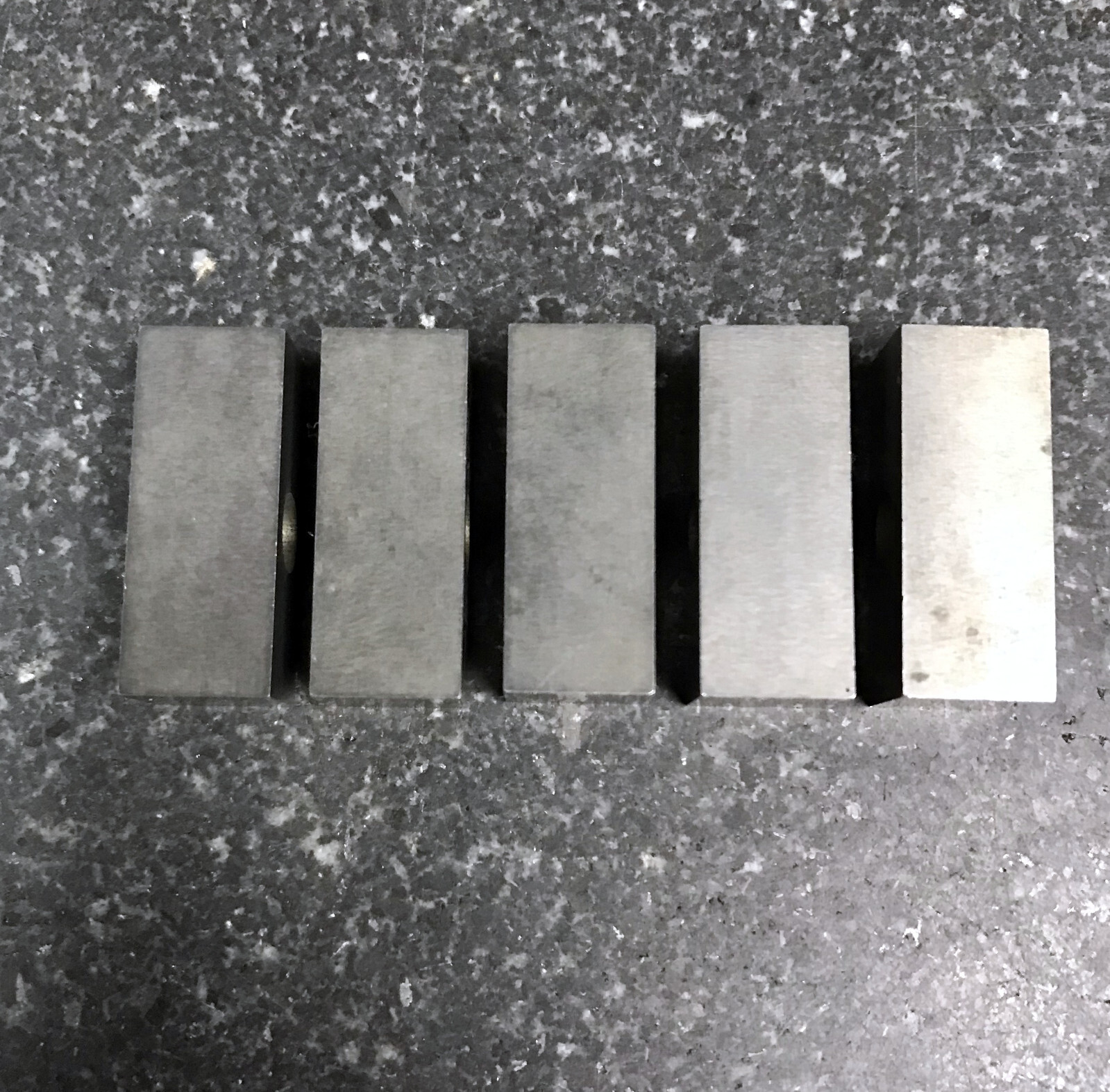 TUNGSTEN CARBIDE VM-15M VISTA METALS GROUND BLOCKS .420 x .400 x 1.060 .230 HOLE