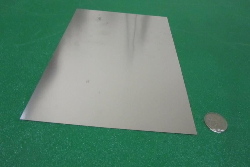 301 Stainless Steel Sheet Shim, .015″ (+/-.0010″) x 8.0″ Width x 1 Foot Length