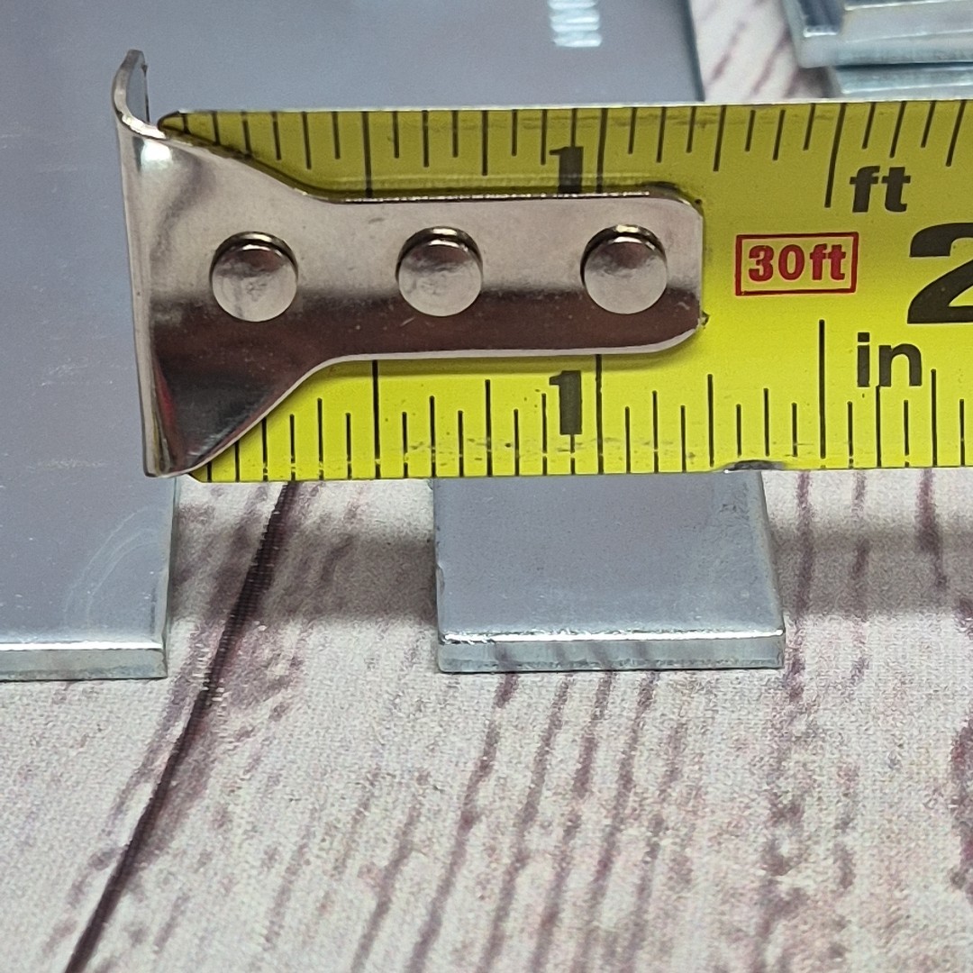 Steel Plate Shim Spacers, 2.25″ x 3.25″ x 1/8″ Thick~Lot Of 12″!