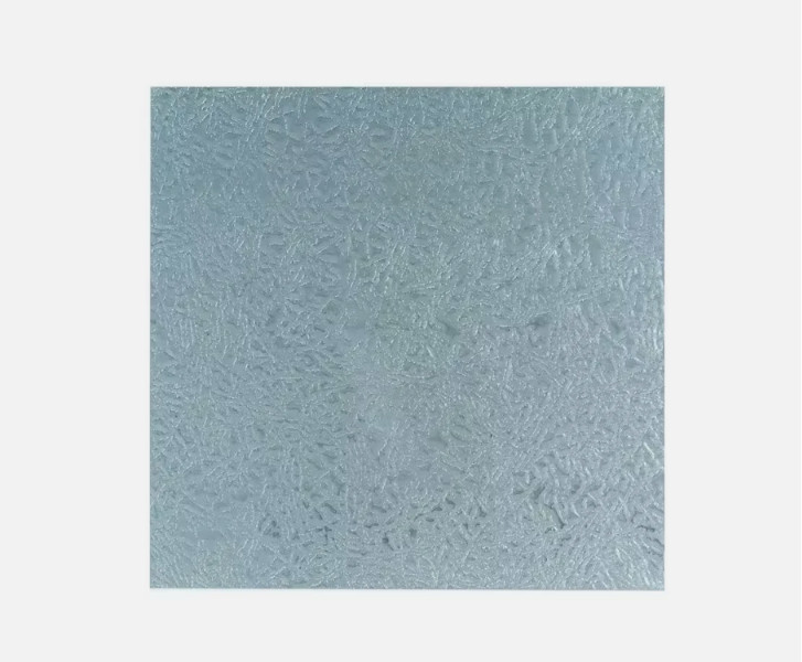 Silver Leathergrain Aluminum Sheet Metal 12 in x 24 in Rust Resistant Stock
