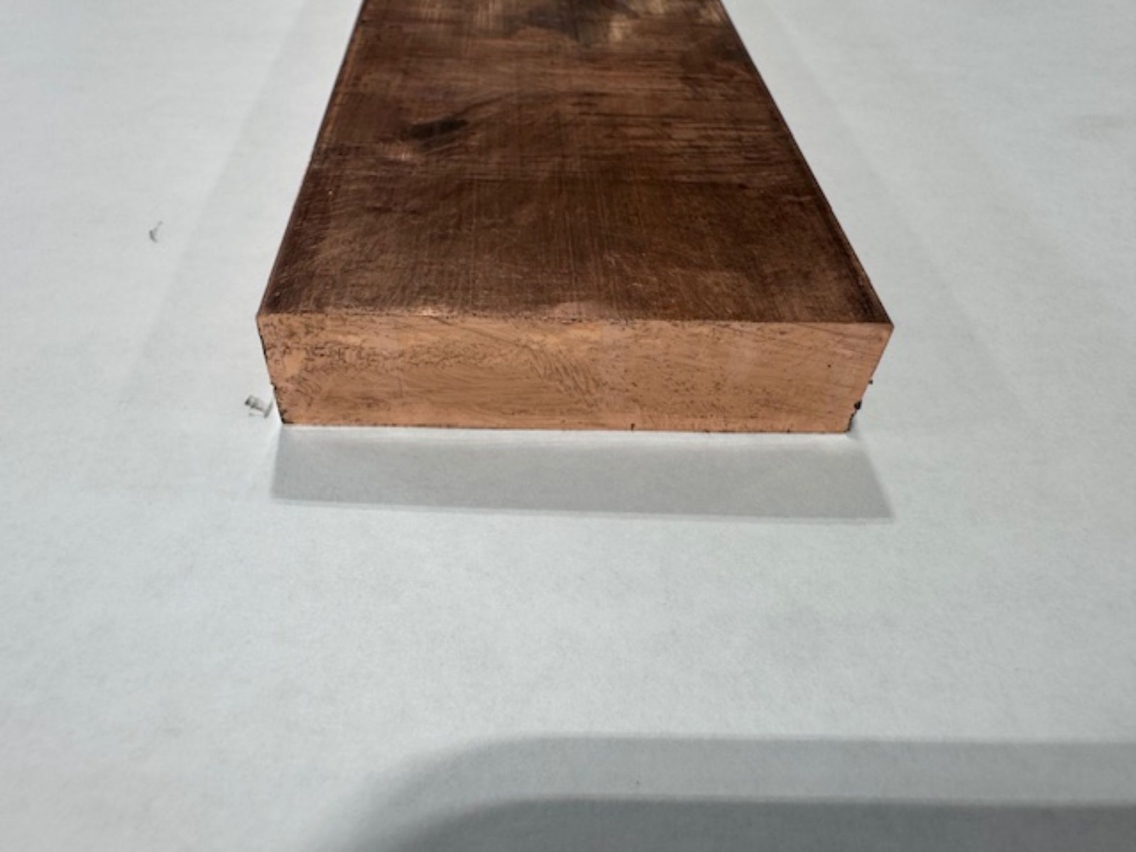 1/2″ x 2″ Copper 110 Flat Bar x 4 Inches Long