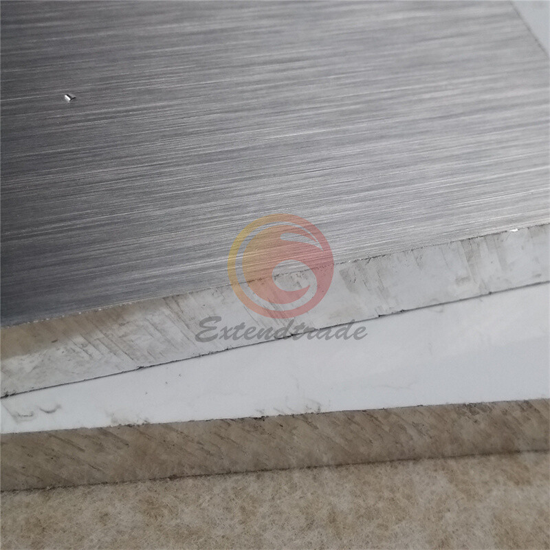1PCS NEW 7075 Aluminum Al Alloy Shiny Sheet 3mm * 100mm * 100mm