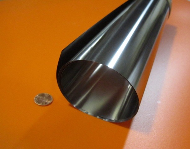 18-8 Stainless Steel Sheet, Full Hard, .0015″ x 12″ x 100″