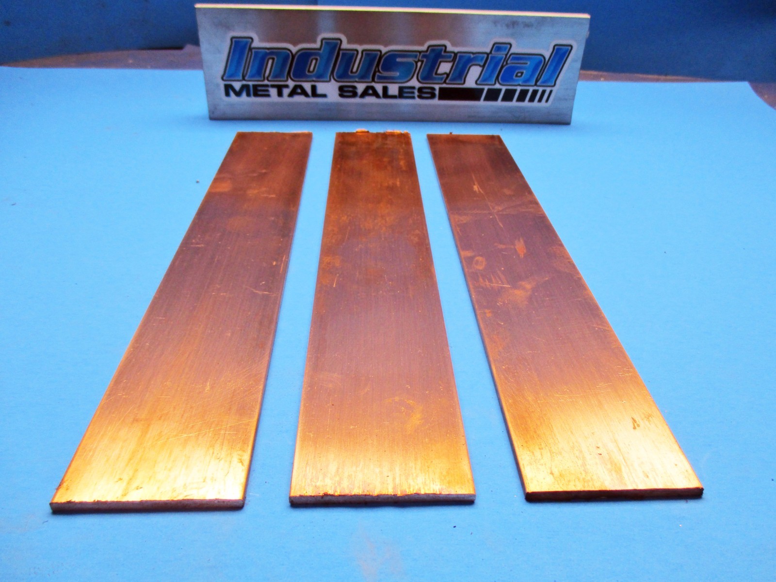 110 Copper Flat Bar 1/8″ x 2″ x 12″-Long — .125″ x 2″ Copper Bus Bar 3 Pieces