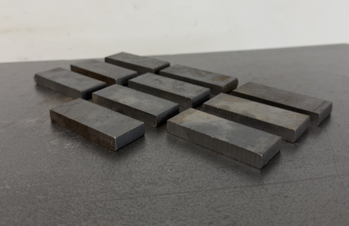 3/8″ Steel Plate 1″ x 2-3/4″ Flat Bar A36, 10 PIECES