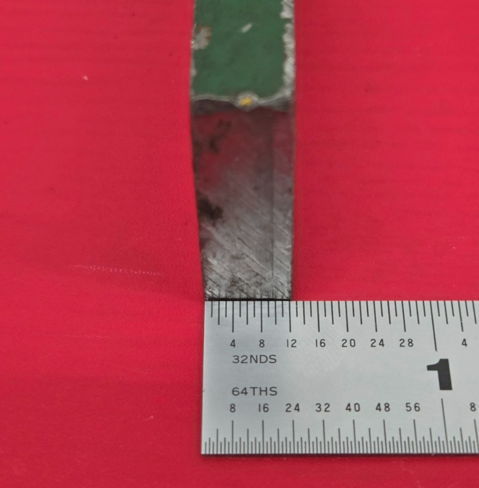 D2 Tool Steel Block Billet 3.04″ L x 1.28″ W x 0.397″ Thick, 6.9 Oz.