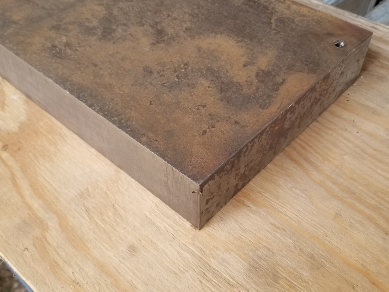 (1) 7 3/8″ x 7 7/8″ x 2″ Flat Bar Cold Rolled 1018
