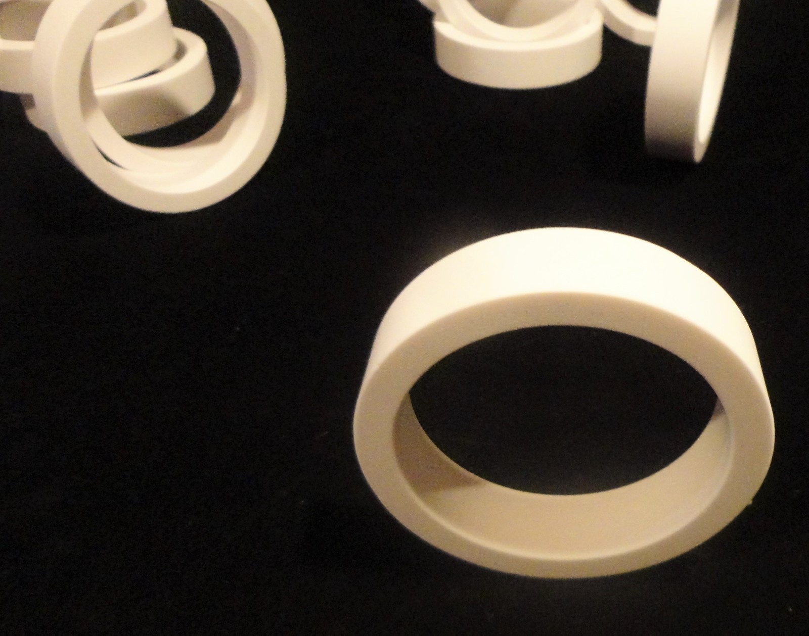 3.125″ OD HIGH PURITY ALUMINA CERAMIC RING WASHER SPACER SLEEVE No.:176