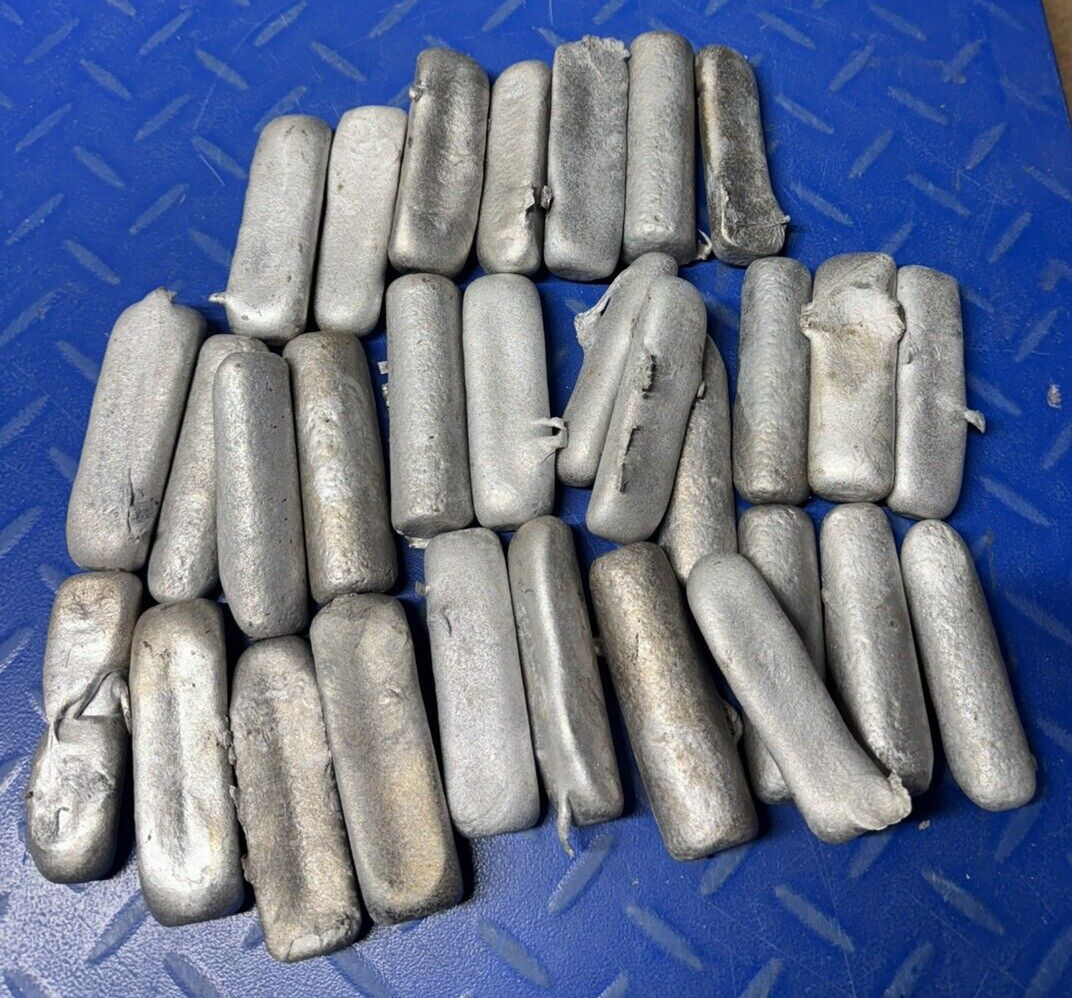 Aluminum Ingots for casting 5 Lbs Scrap