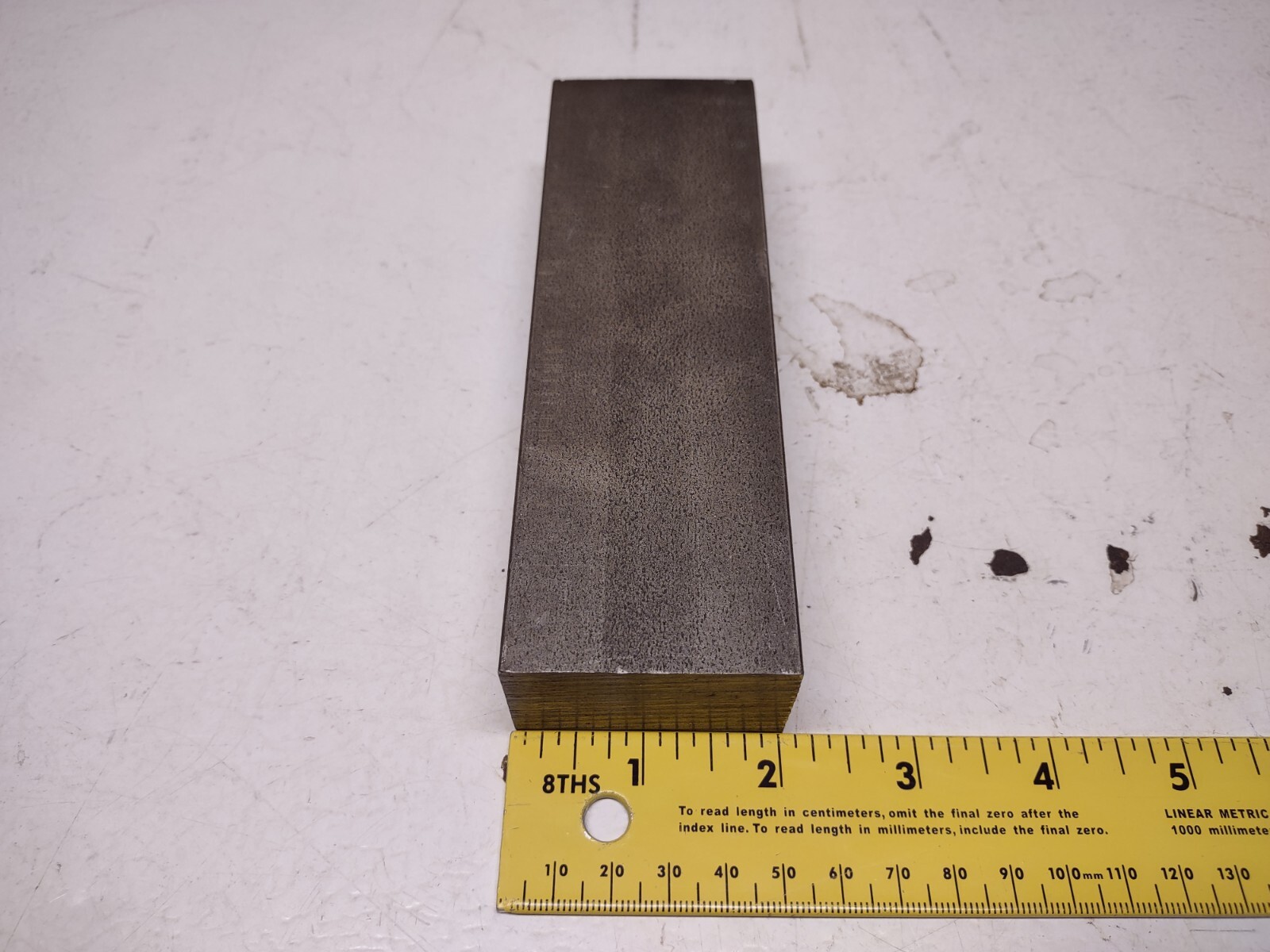 1-1/4″ X 2″ – 1018 COLD ROLLED BAR ( 1 ) PIECE – REMNANT STEEL – BAR END – NEW