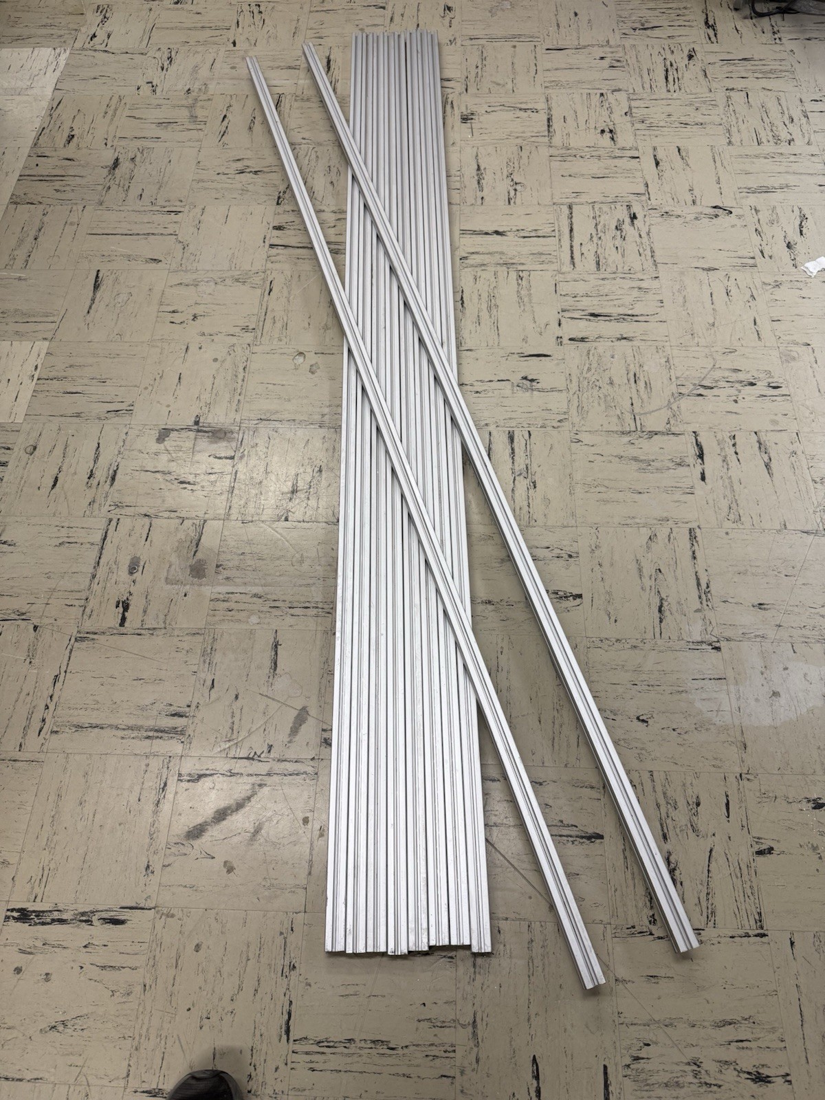 (Lot of 10) 3030 T-Slot Aluminum Extrusion 30mmX30mm X 2349mm or 92-1/2” Long.