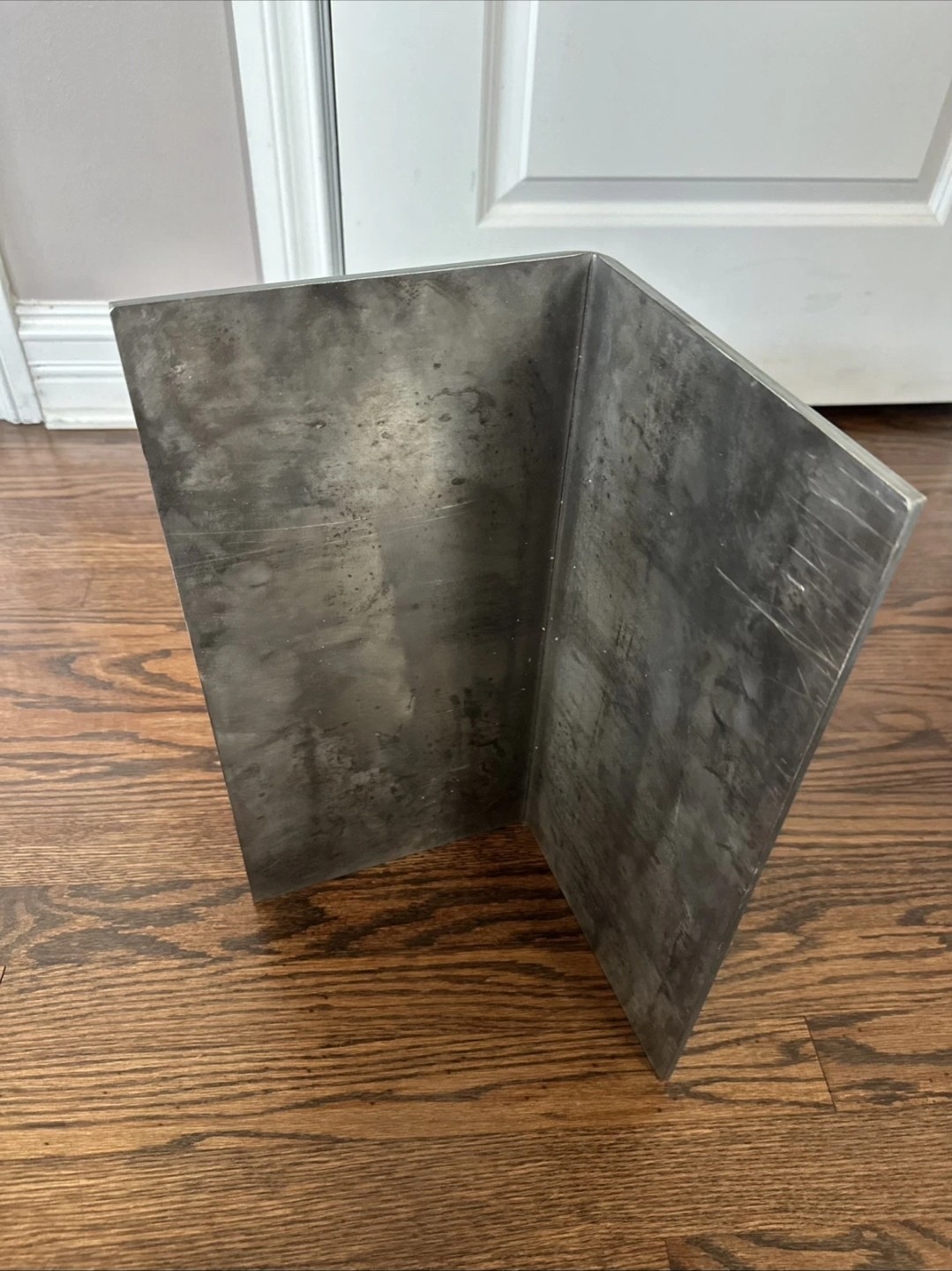 16″ – 1/4″ Steel Plate with 90 Degree Bend – Minnesota Mom Made