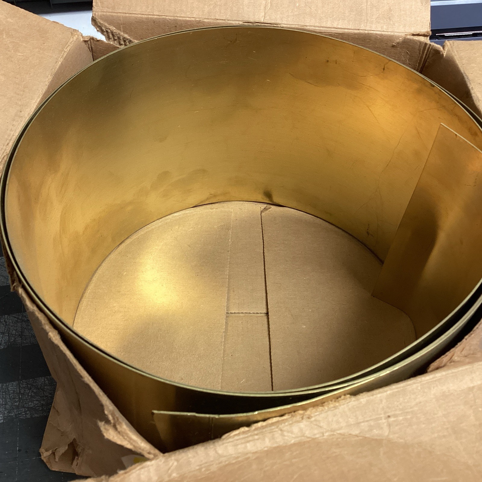 Precision Brass Shim Roll .031 (.787mm) Gauge 6″ x 100″ 17315 (17S31)(LPW135rr