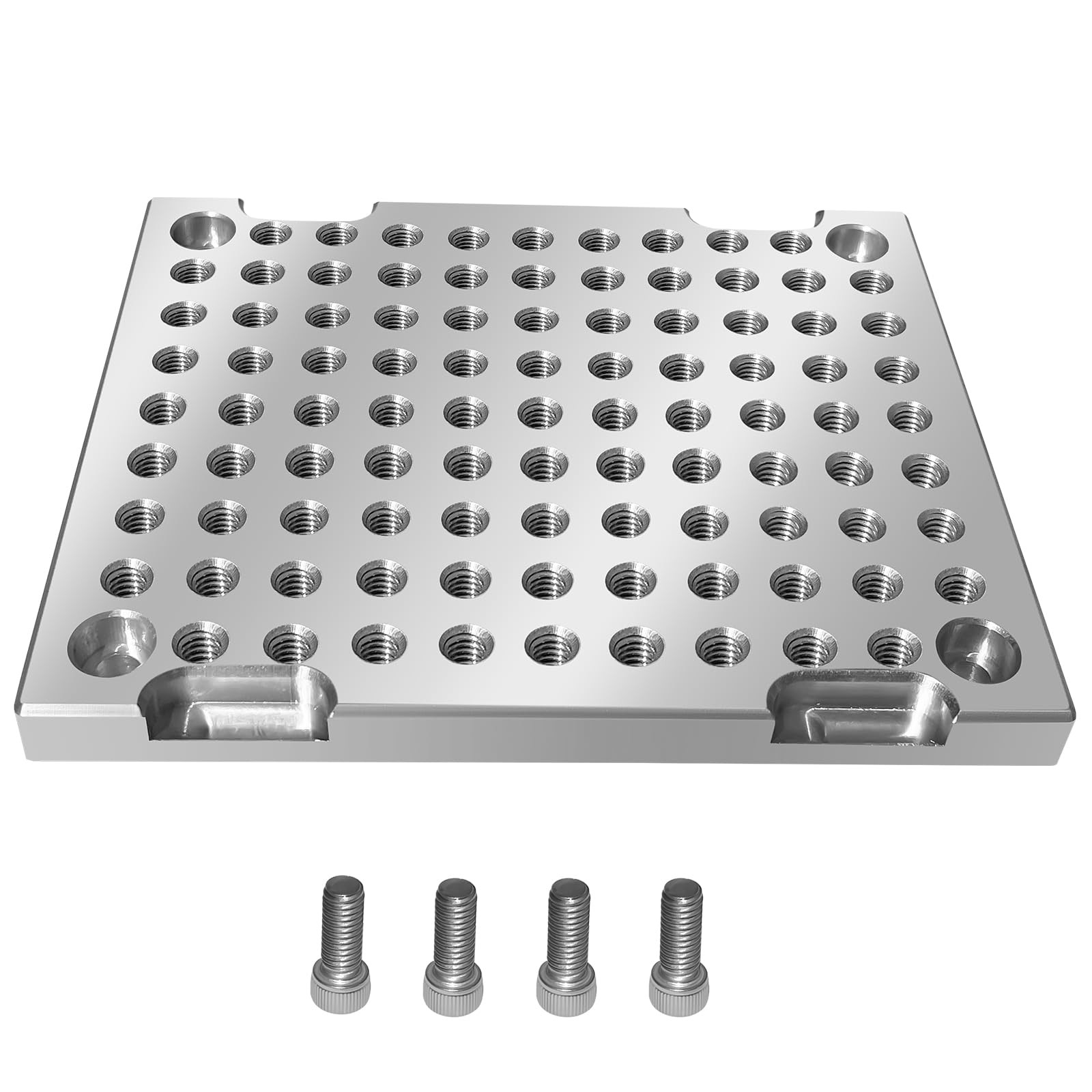 5″ x 6″ x 1/2″ MIC 6 Aluminum Fixture / Sacrificial Plate, Mini Pallet