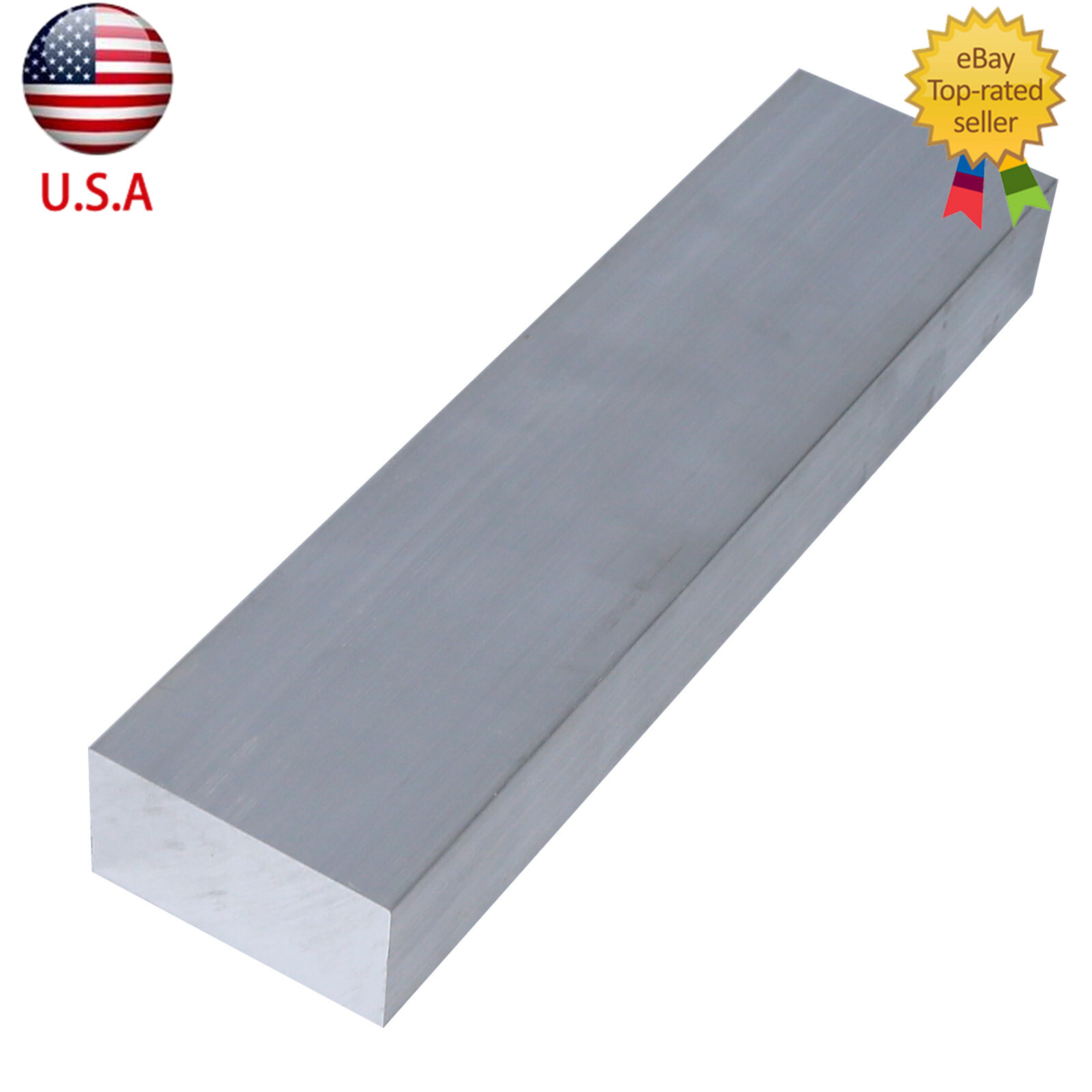 Metal T6061 Aluminum Flat Plate Sheet Stock Length 200mm Width 50mm Thick 25mm