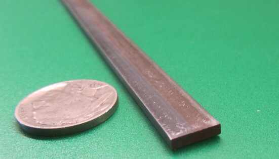W1 Tool Steel Bar 3/32″ Thick x 3/8″ Wide x 36″ Length
