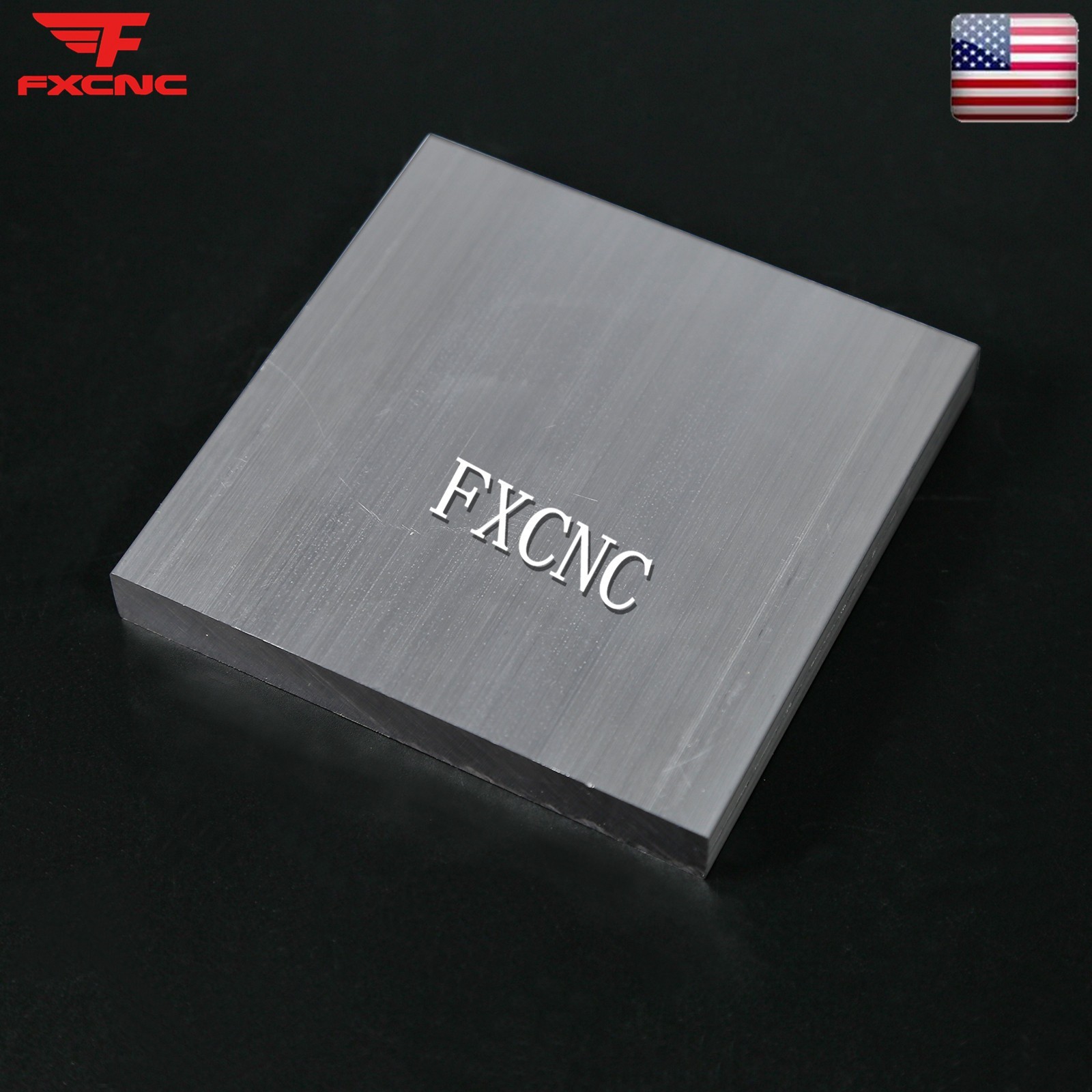6061 Aluminum Flat Plate Sheet Metal DIY Long 100mm Wide 100mm Thick 12mm