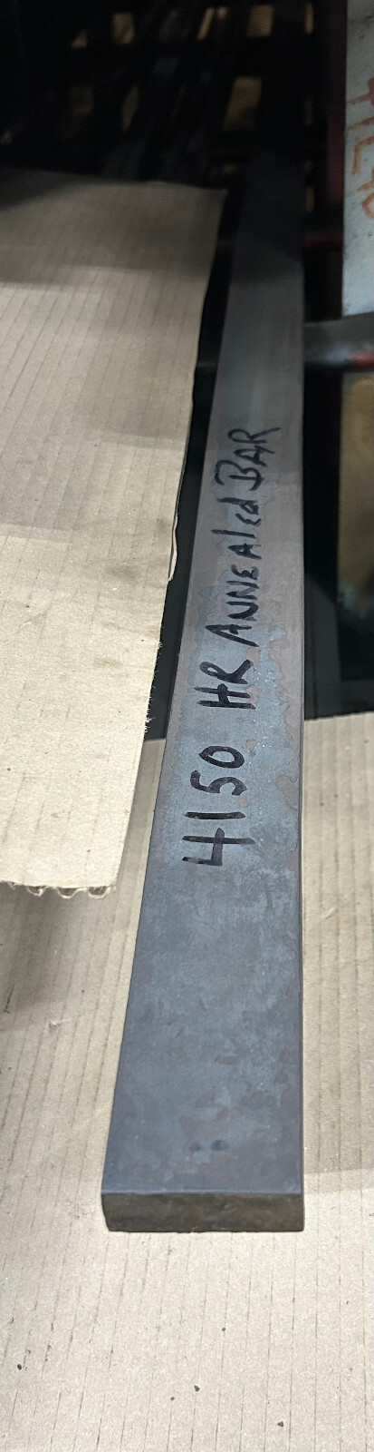 3/4 X 2 X 24″ 4150 Hot Rolled Annealed TRUE BAR, High Carbon Content-Chrome Moly