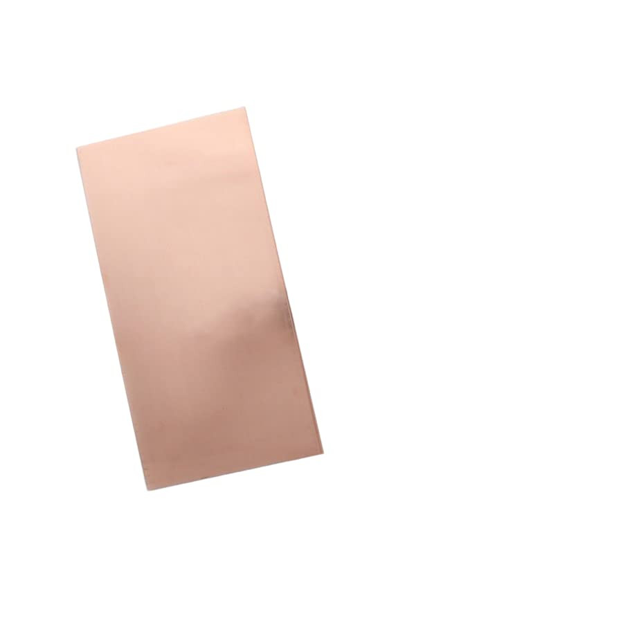 99.9% Pure Copper Blank Sheet 34 Gauge, Dead Soft 6X12 Inches by | 1Pc, Thickne