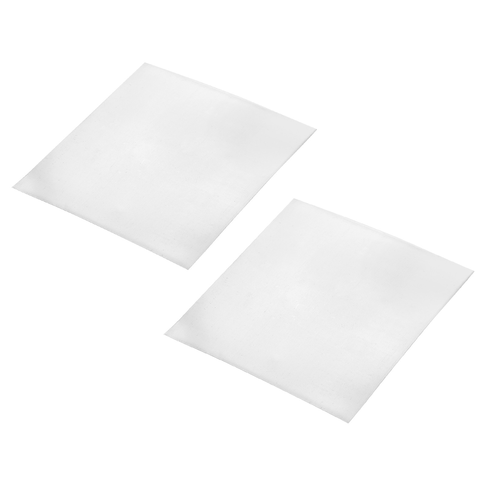 2Pcs Zinc Sheets, 99.9% High Purity Zinc Plate, 0.01″x4″x4″(0.3x100x100mm)