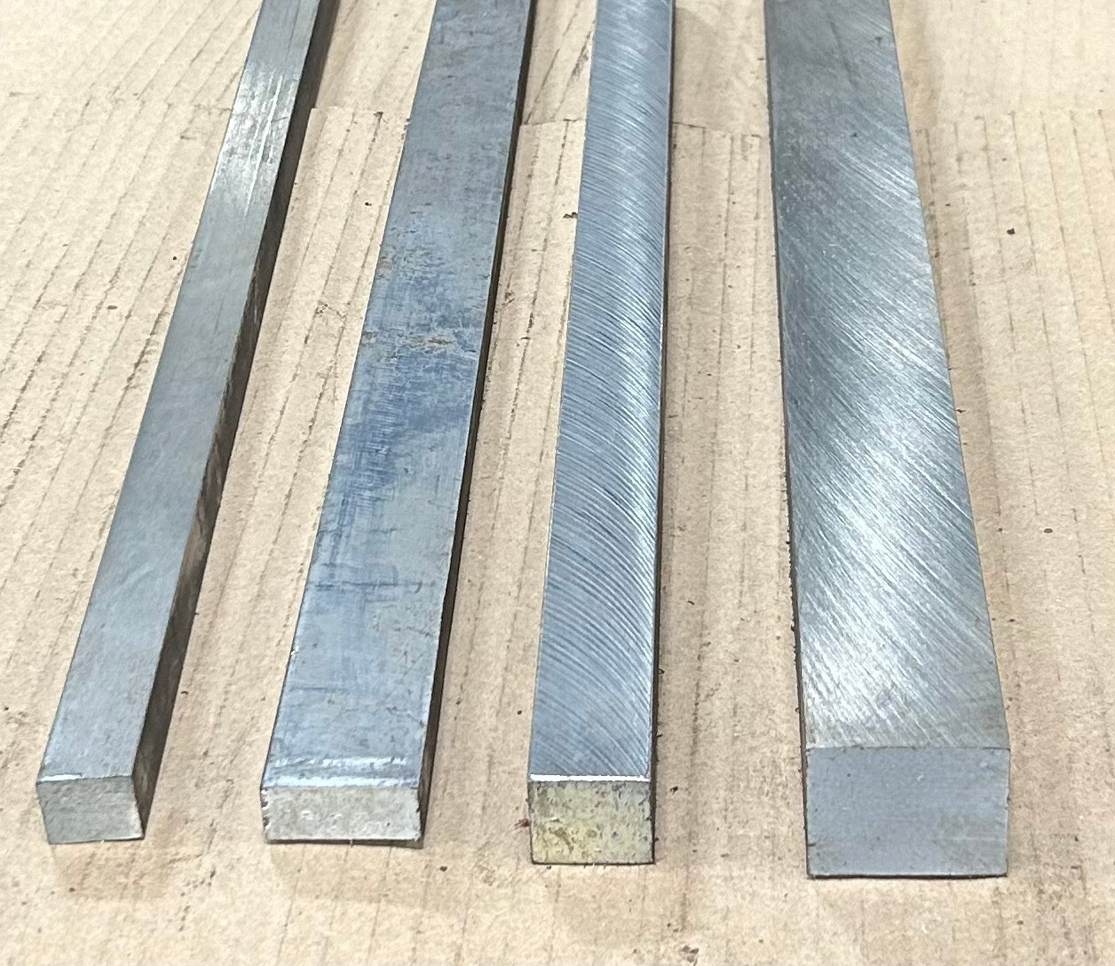 1 X 2 X 12″ D-2 Tool Steel DCF Plate Saw Cut Oversize