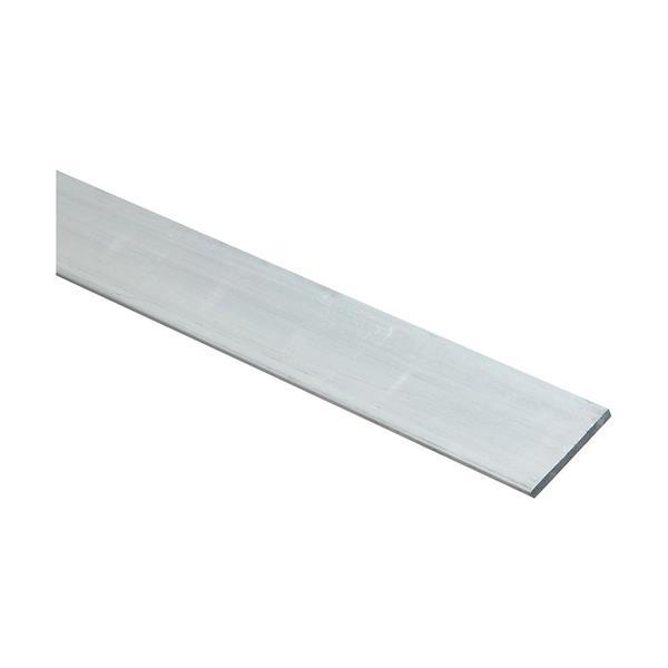 (20)-Hillman Steelworks 1-1/2 In. x 3 Ft. Anodized Aluminum Flat Stock 11299