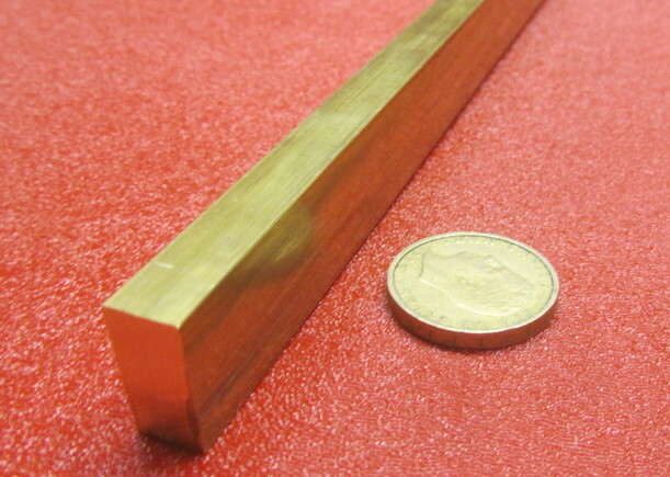 385 Brass Flat Bar 3/8″ Thick x 3/4″ Wide x 4 Foot Length