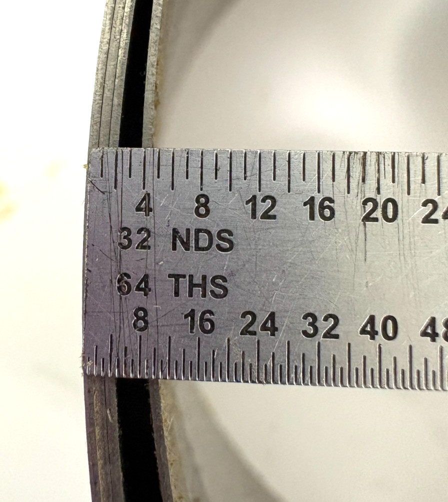6″ X 100″ X .022″ STEEL SHIM STOCK ROLL PRECISION BRAND 16610 USA BOX SHELF WORN