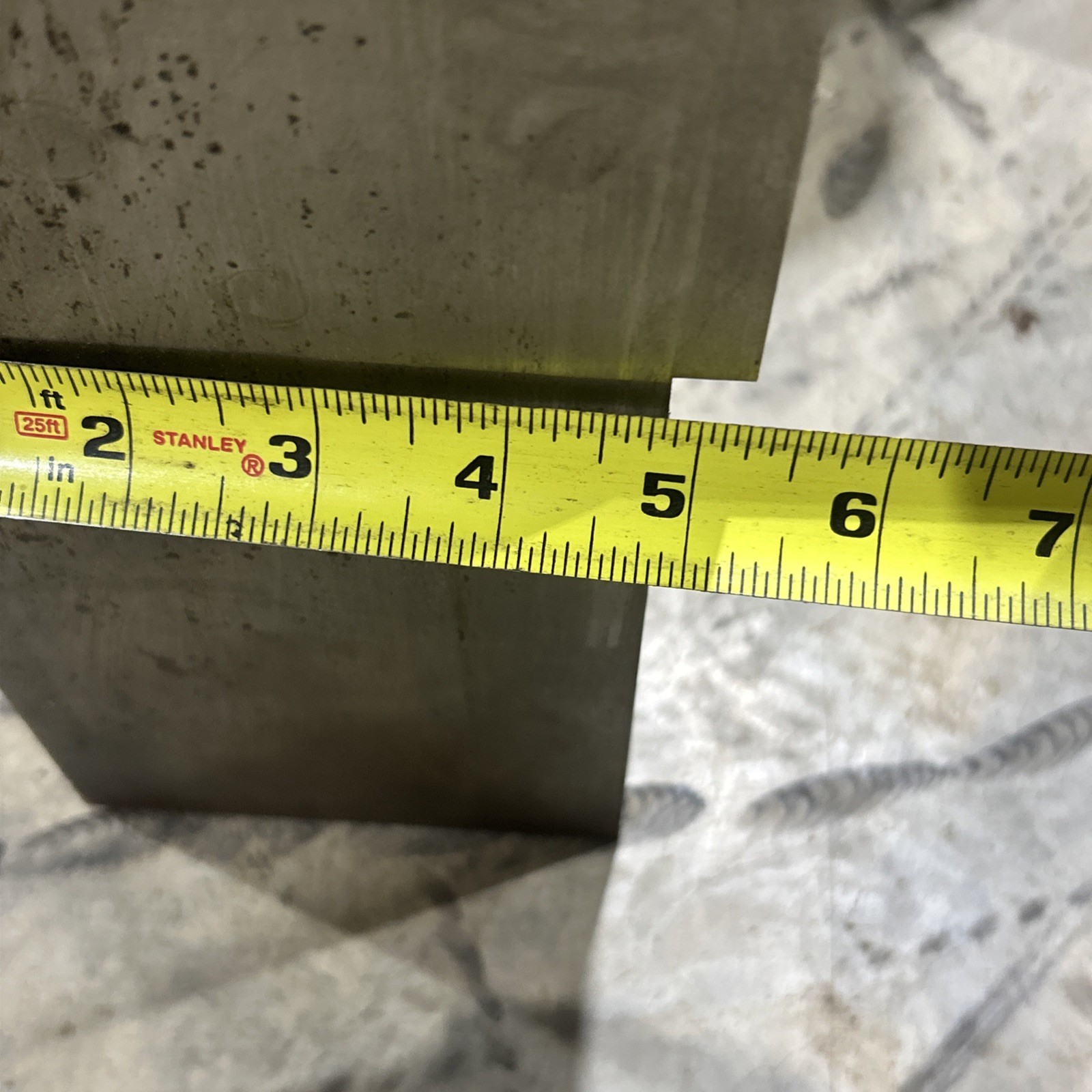 Block Of A2 Tool Steel Air Hardened Machine Tool Steel 11.75×4.875×4.625” 76#