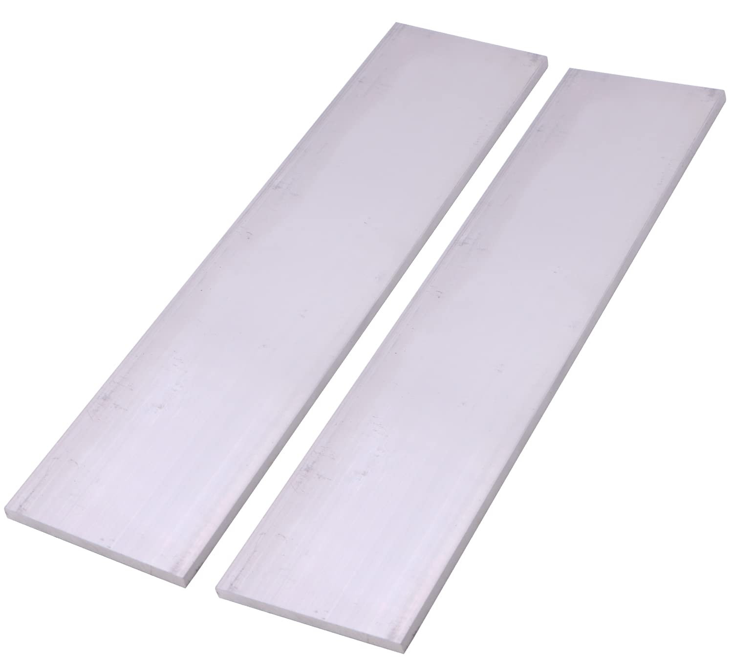 6 Pieces 1/4″ (6Mm) X 1″(25Mm) Square Aluminum Flat BAR 12″ Long .236″6061 T6511