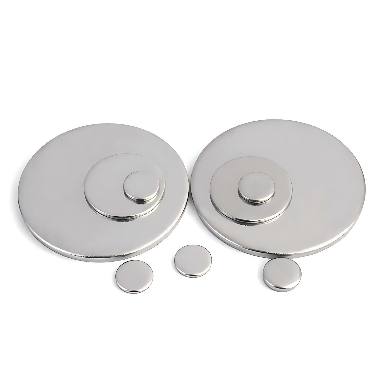 6mm-80mm Round Stainless Steel Disc Plate Round Sheet V2A Ground Thickness 1mm-5mm