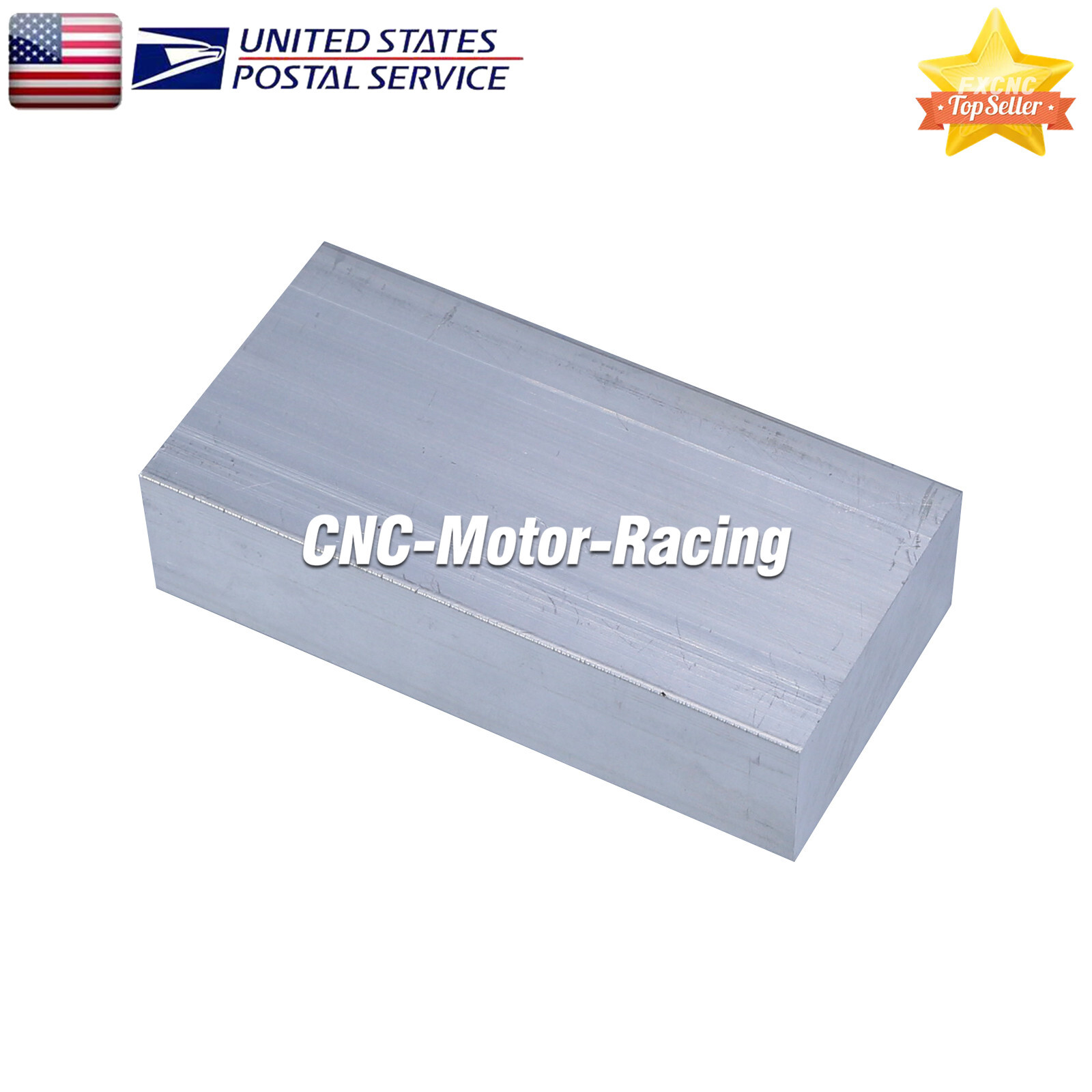Aluminum Raw Material Flat Plate Sheet Long 100mm/3.94inch Thick 25mm/0.98″ USA