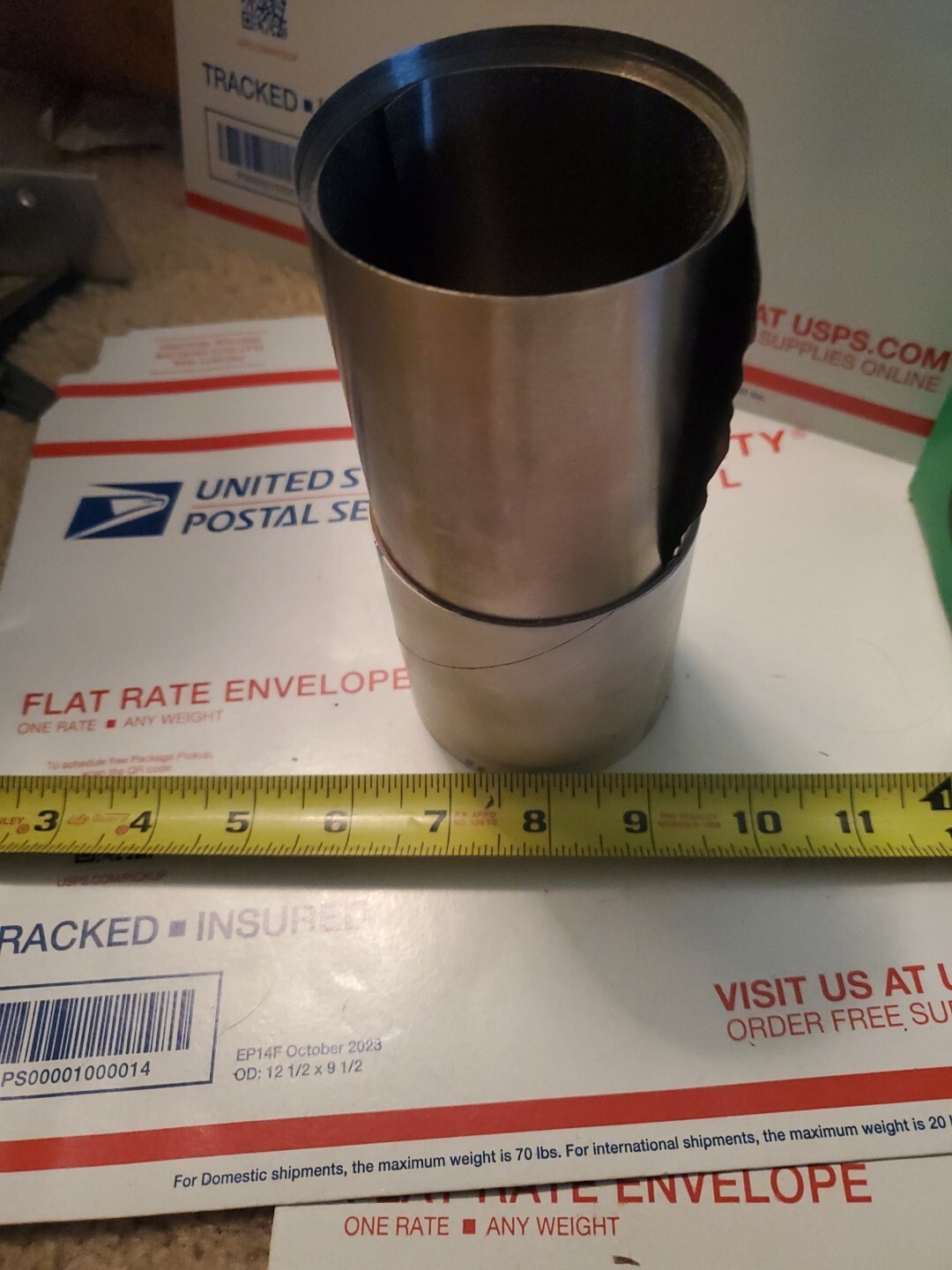 PRECISION BRAND .005” Thick – Steel Shim Stock 6” X 180” 1XRoll READ DESC.S3
