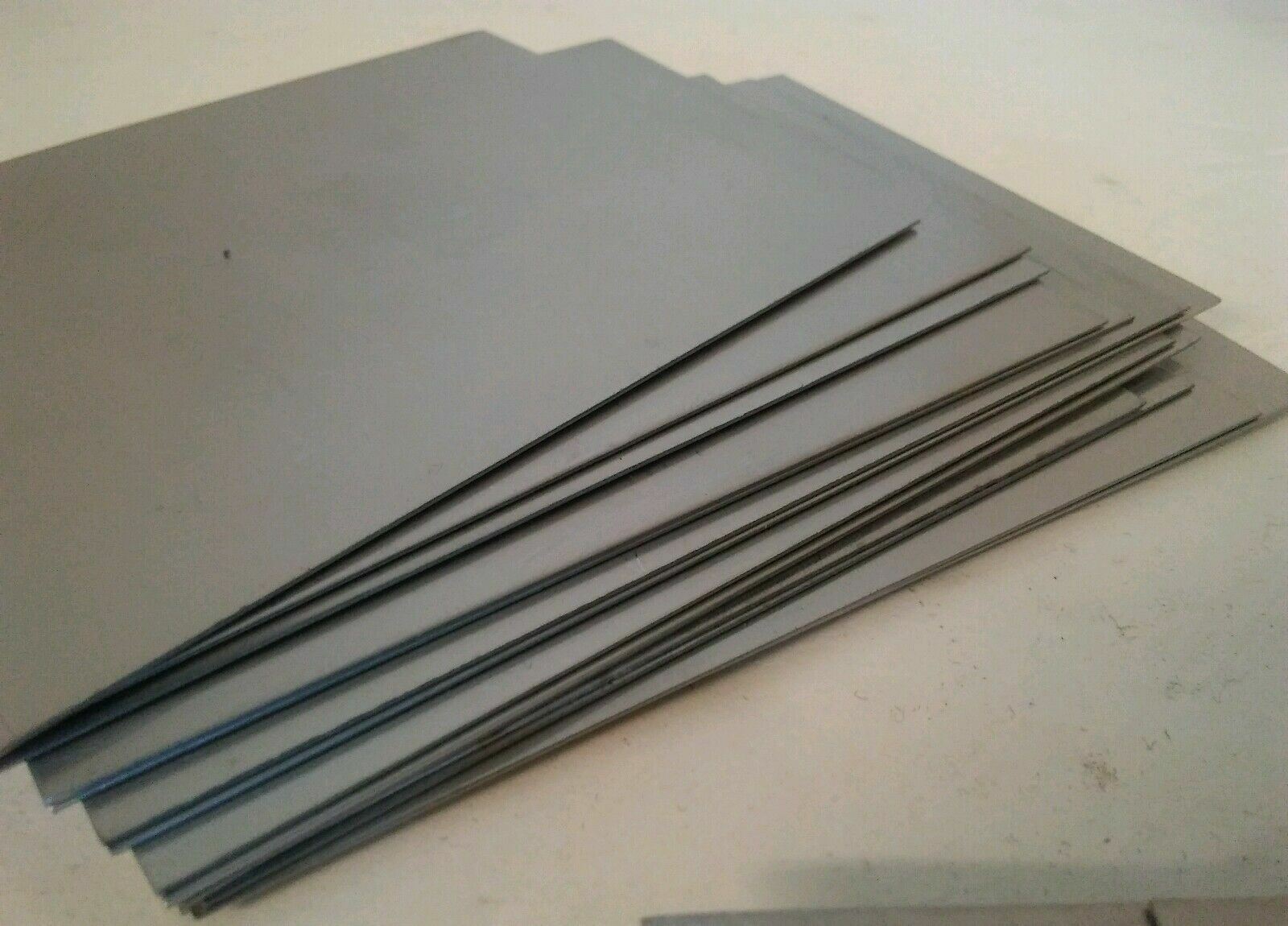Stainless Steel shim 0.023 2″ by 3″ Metal 24 gauge .024 2×3+- 5 piece lot