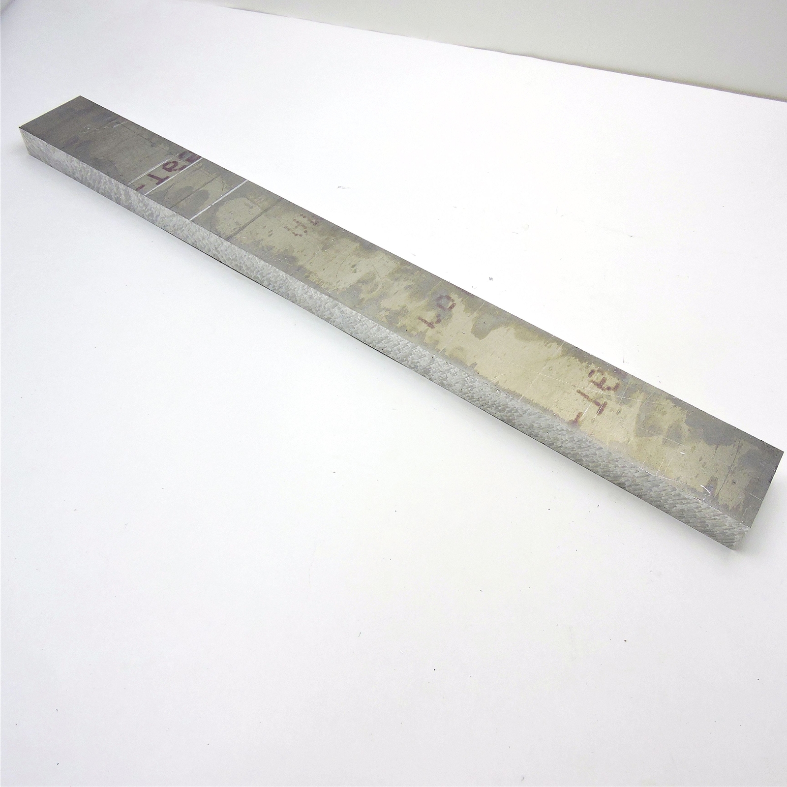 1.25″ thick 1 1/4 Aluminum 6061 PLATE 3.125″ x 30.5″ Long sku 186313