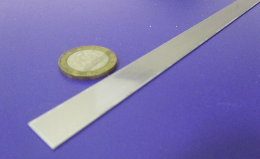 301 Stainless Steel Sheet Shim, .015″(+/-.0010″) x 3/4″ Width x 100 Foot Length
