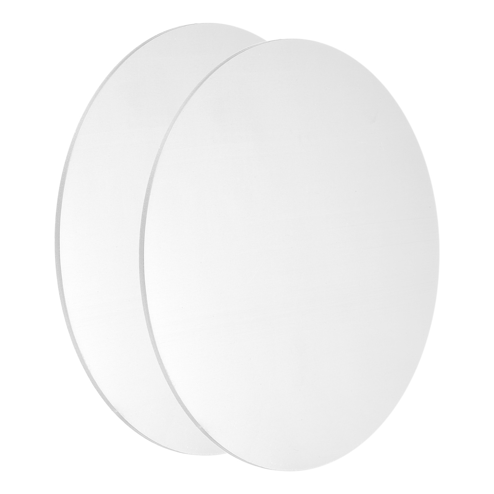 2Pcs Aluminum Disc 8″(200mm) Dia 0.06″(1.5mm) Thick Round 5052 Aluminum Sheets