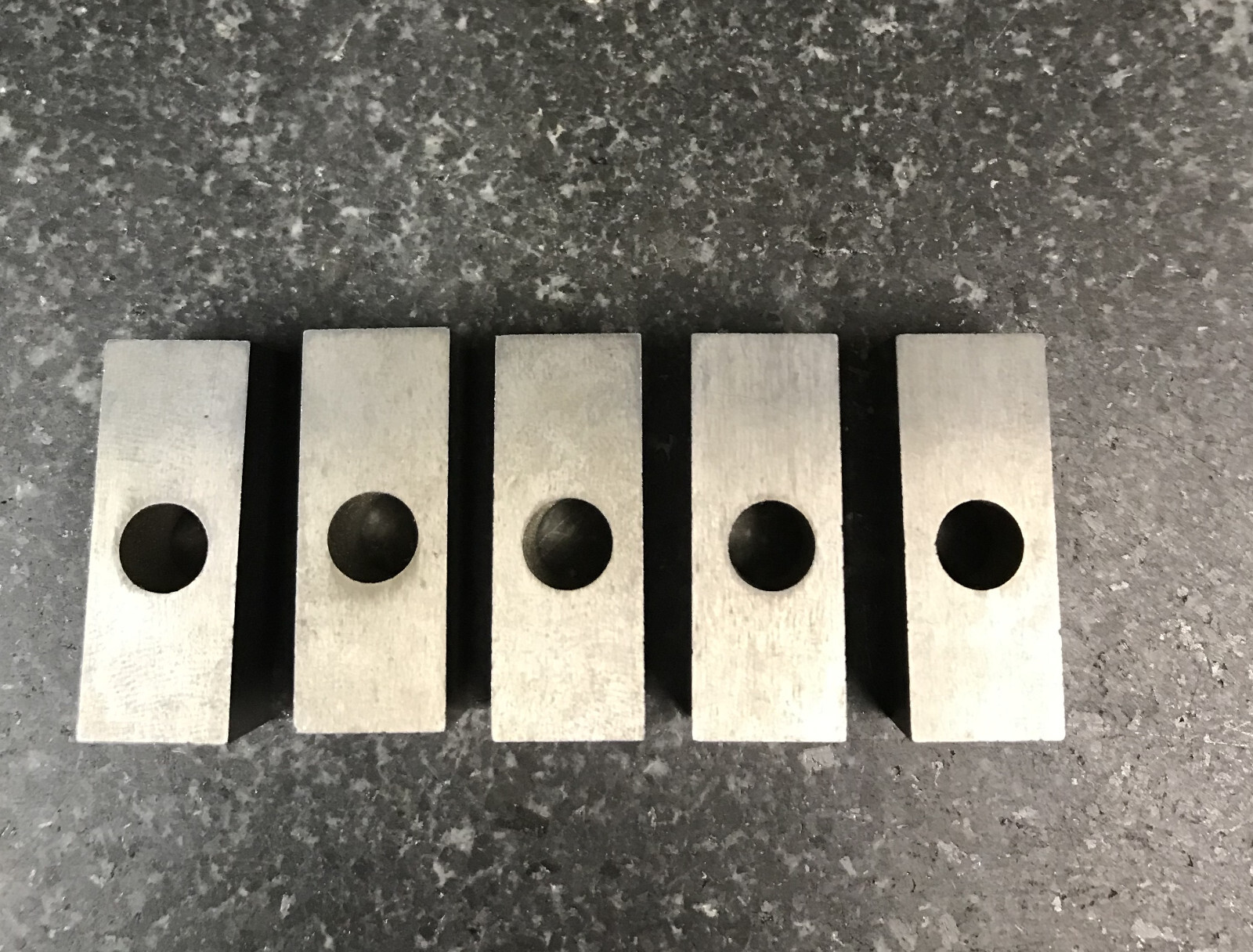 TUNGSTEN CARBIDE VM-15M VISTA METALS GROUND BLOCKS .420 x .400 x 1.060 .230 HOLE